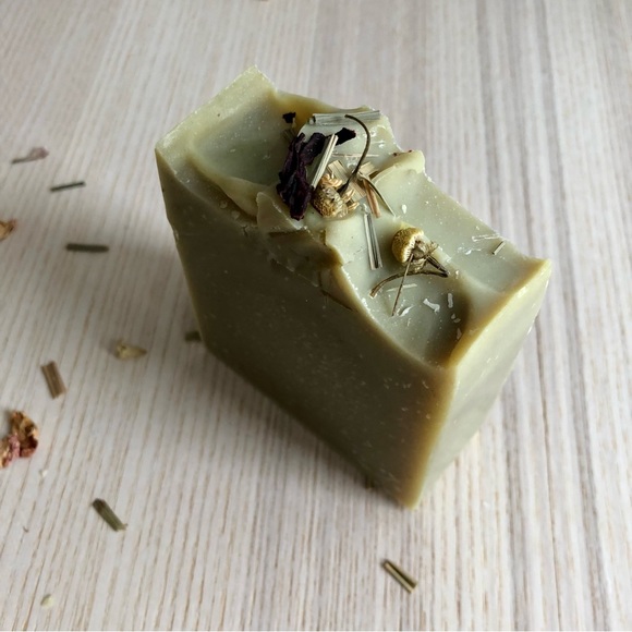 Lemongrass Jasmine | Handcrafted Soap Bar - Set of 2 - Picture 5 of 6